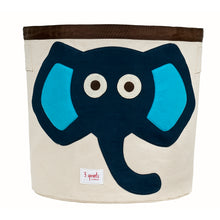 Load image into Gallery viewer, 3 Sprouts Storage Bin - Elephant Blue