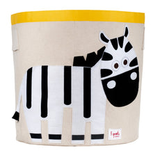 Load image into Gallery viewer, 3 Sprouts Storage Bin - Zebra