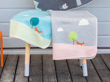 Load image into Gallery viewer, David Fussenegger Jade Fox Juwel Bassinet Blanket
