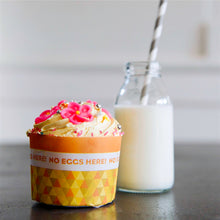 Load image into Gallery viewer, Allergy Riders Baking Cups - No Eggs Here