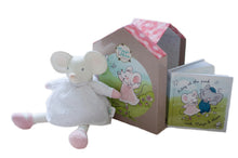 Load image into Gallery viewer, GIFT BOX - Meiya the Mouse Rubber Toy and Book