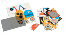 Load image into Gallery viewer, Djeco 'Kinoptik' Wacky Vehicles Construction Set