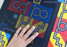 Load image into Gallery viewer, Djeco 'Kinoptik' Crazy City Construction Set