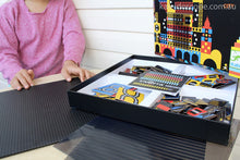 Load image into Gallery viewer, Djeco 'Kinoptik' Crazy City Construction Set