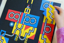 Load image into Gallery viewer, Djeco 'Kinoptik' Crazy City Construction Set
