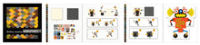 Load image into Gallery viewer, Djeco 'Kinoptik' Robots Construction Set