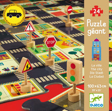 Load image into Gallery viewer, Giant Puzzle - The City Roads 24pcs