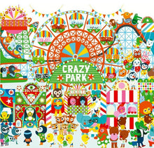 Load image into Gallery viewer, Observation Puzzle &amp; Poster - Crazy Park 35pcs