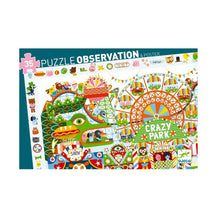 Load image into Gallery viewer, Observation Puzzle &amp; Poster - Crazy Park 35pcs
