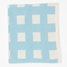 Load image into Gallery viewer, Emotion &amp; Kids Blue Check Bassinet Blanket