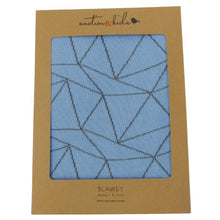 Load image into Gallery viewer, Emotion &amp; Kids Blue Galaxy Blanket