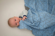 Load image into Gallery viewer, Emotion &amp; Kids Blue Galaxy Blanket