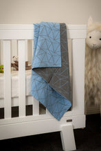 Load image into Gallery viewer, Emotion &amp; Kids Blue Galaxy Blanket