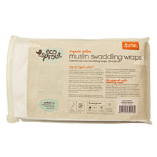 Load image into Gallery viewer, EcoSprout Muslin Swaddling Wraps 2 Pk