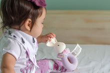 Load image into Gallery viewer, Havah Soft Baby Rattle and Teether