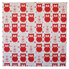 Load image into Gallery viewer, Monkey Caboose Wall Art - Red Owls
