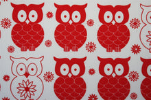 Load image into Gallery viewer, Monkey Caboose Wall Art - Red Owls