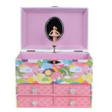 Load image into Gallery viewer, Musical Jewellery Box - Rainbow Hills