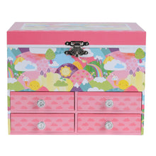 Load image into Gallery viewer, Musical Jewellery Box - Rainbow Hills