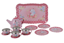 Load image into Gallery viewer, Tiger Tribe Vintage Tin Tea Set - Kittens &amp; Puppies