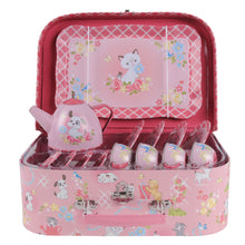 Load image into Gallery viewer, Tiger Tribe Vintage Tin Tea Set - Kittens &amp; Puppies