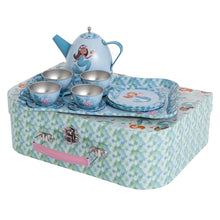 Load image into Gallery viewer, Tiger Tribe Vintage Tin Tea Set - Mermaid