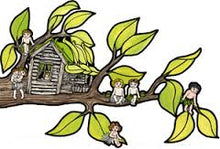 Load image into Gallery viewer, Beetle Bottoms Tree Homes Wall Decal