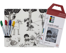 Load image into Gallery viewer, Modern Twist Mark Mat - Day at the Pond