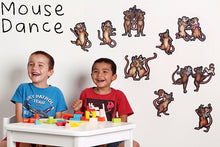 Load image into Gallery viewer, Beetle Bottoms Mouse Dance Wall Decal