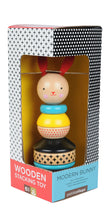 Load image into Gallery viewer, Petit Collage Wooden Stacking Rabbit