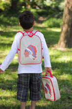 Load image into Gallery viewer, Apple and Mint - Red Native American Toddler Backpack